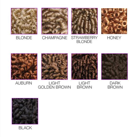 Hair Wig - Viva Fiesta Dancer's Curly Wiglet