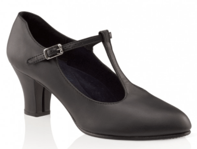 Shoe - 0750 - Jr. Footlight T-Strap Chorus Shoe