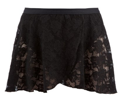 Skirt - AS37 - Mock Wrap Lace Skirt
