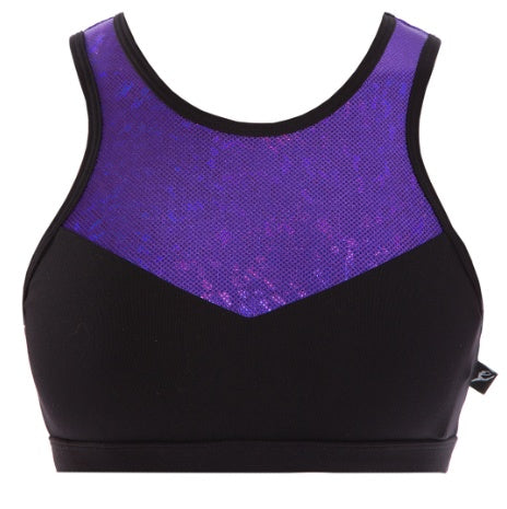 Top - GCC114 - Girl's 'Shattered Glass' Evelyn Crop Top