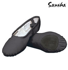 Entrechat 8L - Sansha Leather Split Sole Ballet Shoe