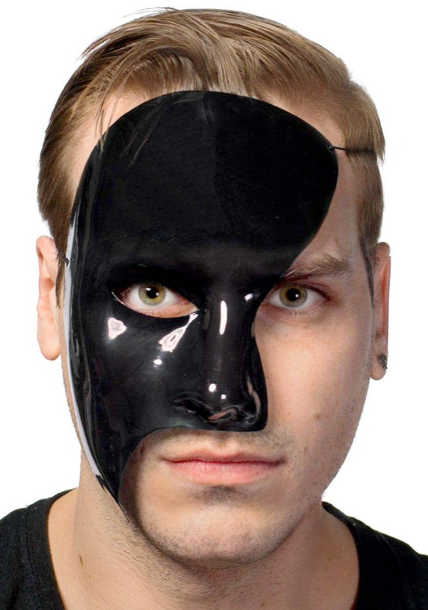 Black Phantom of the Opera Mask