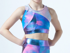 11610C Capezio "Gymnastics Collection" Multi Strap Top