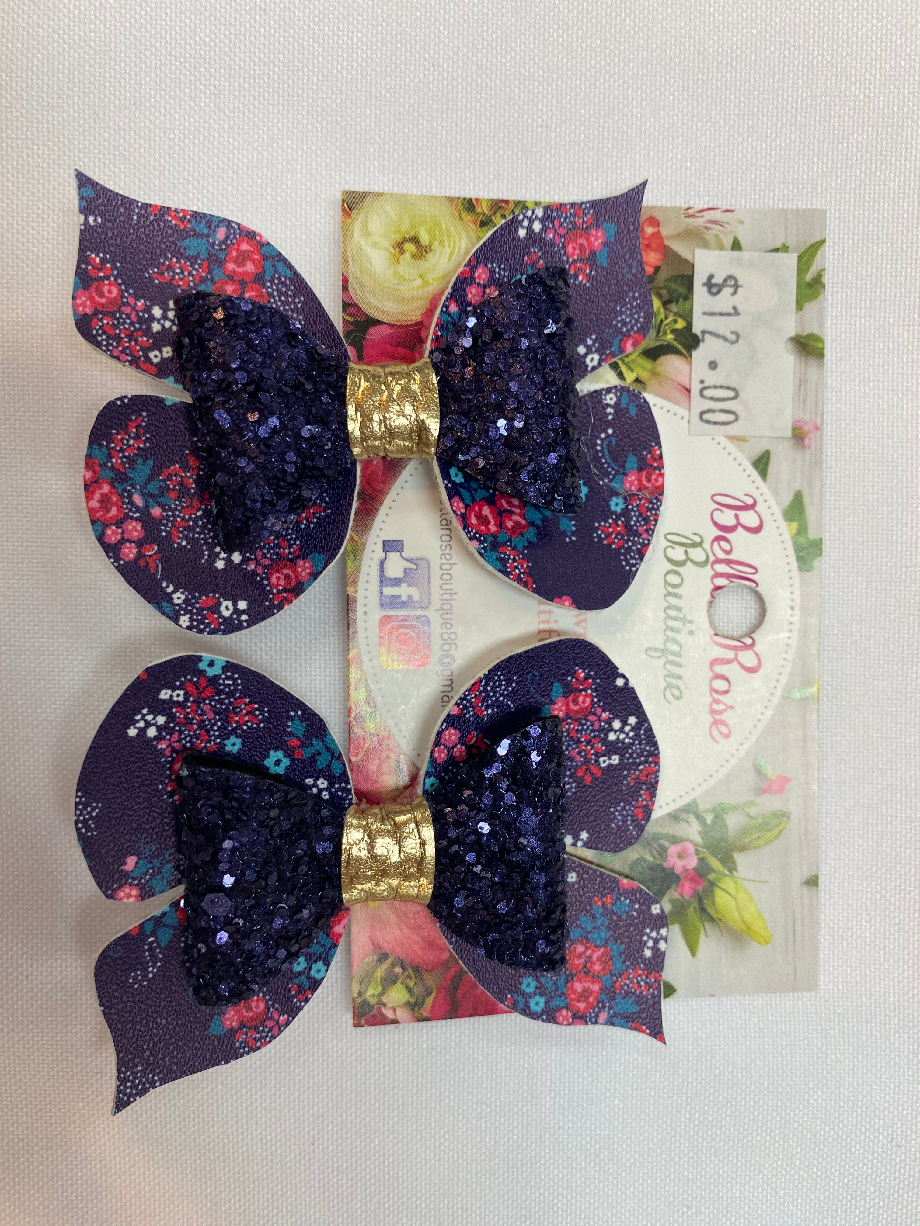 Bella Rose Bows - Double Bows