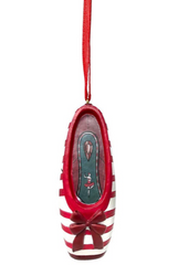 Holiday Pointe Shoe Ornament