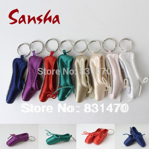 Pointe Shoe Keyring