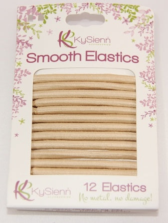 Kysienn Smooth Hair Elastics - 12 pack
