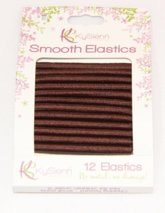 Kysienn Smooth Hair Elastics - 12 pack