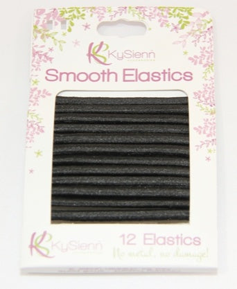 Kysienn Smooth Hair Elastics - 12 pack