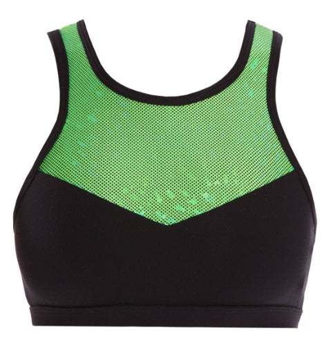 Top - GCC114 - Girl's 'Shattered Glass' Evelyn Crop Top