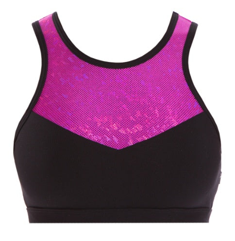 Top - GCC114 - Girl's 'Shattered Glass' Evelyn Crop Top